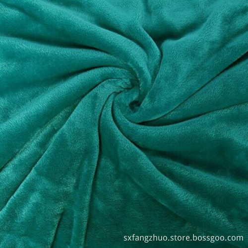 wholesale big size customized super soft flannel fleece winter blanket for adult